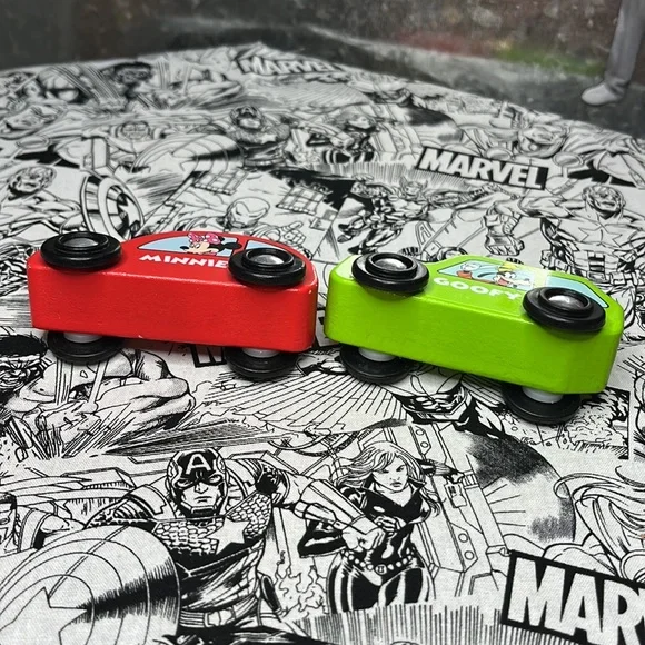 Minnie and Goofie wooden cars - Picture 3 of 6